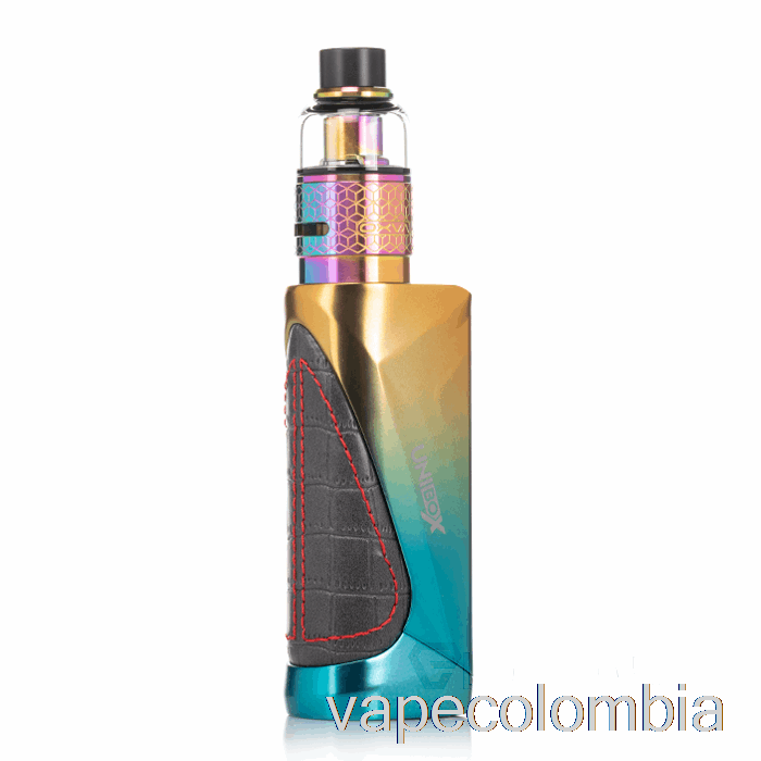 Vape Recargable Oxva Unibox Pnm 80w Kit De Inicio Oro Azul